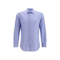 Etro Blaues Baumwollhemd
