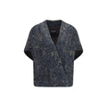 Giorgio Armani Blaue Jeansjacke aus Baumwolle