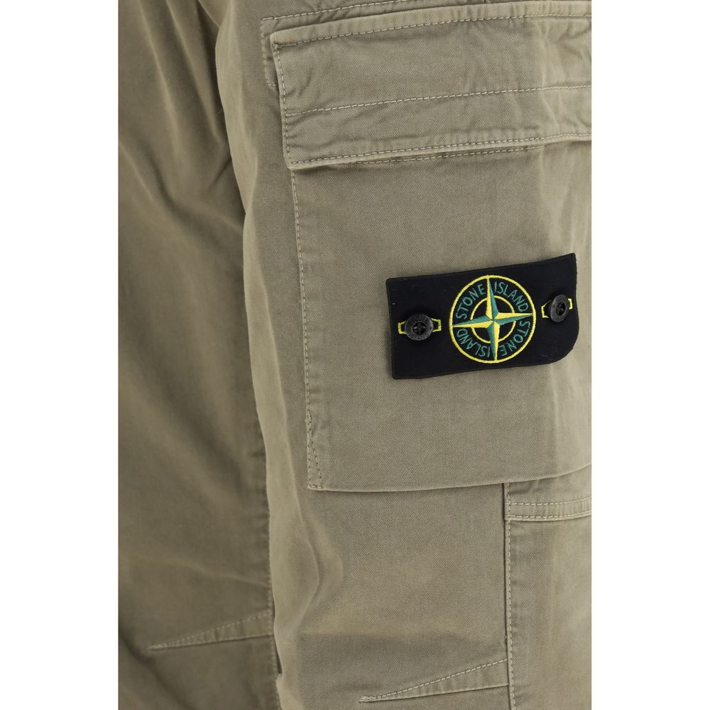 Stone Island Zweifarbige Baumwoll-Cargohose