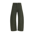 Mother Denim Bicolor Cotton Relaxed Fit Jeans