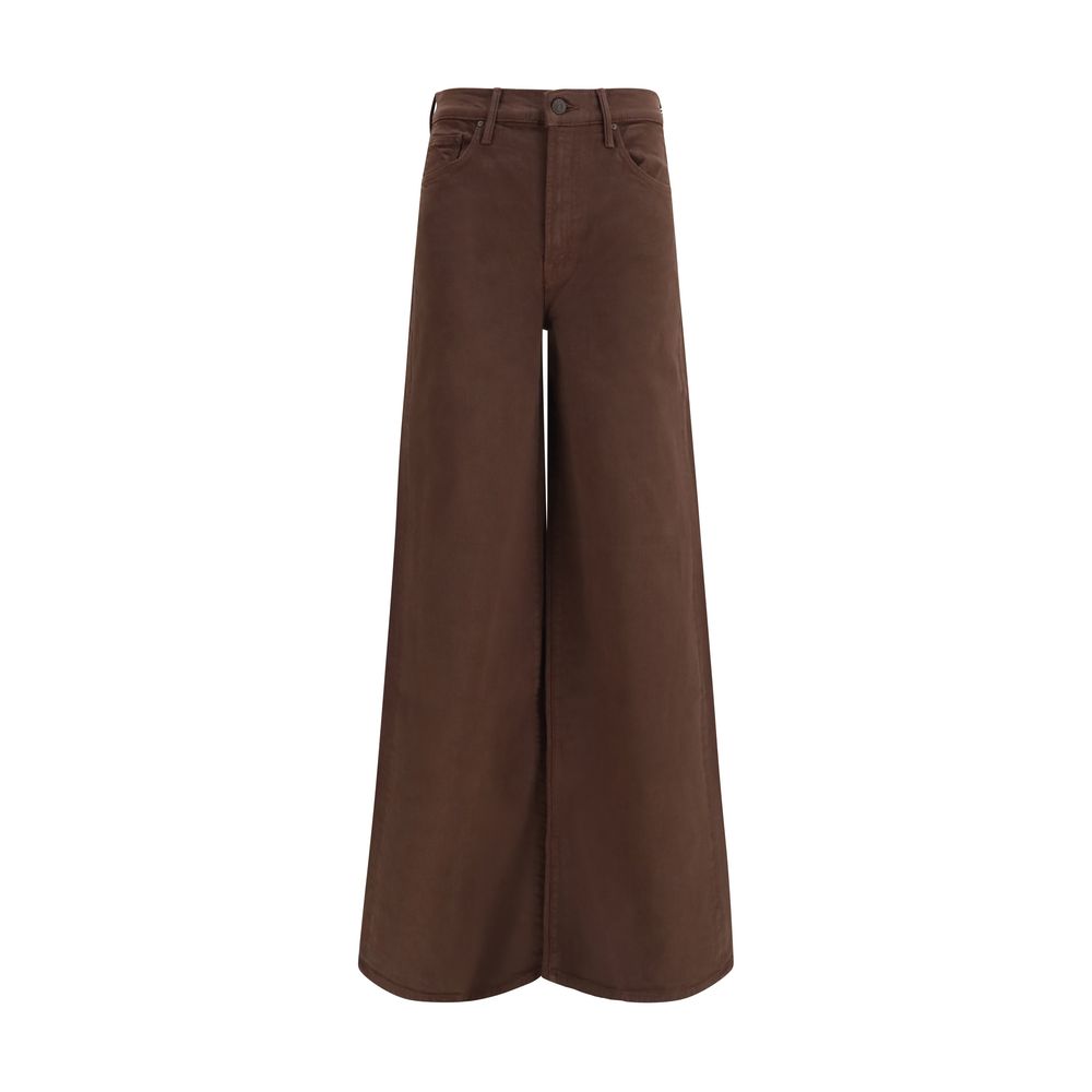 Mother Denim Braune Baumwolljeans Denim