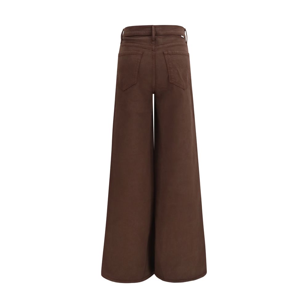 Mother Denim Braune Baumwolljeans Denim