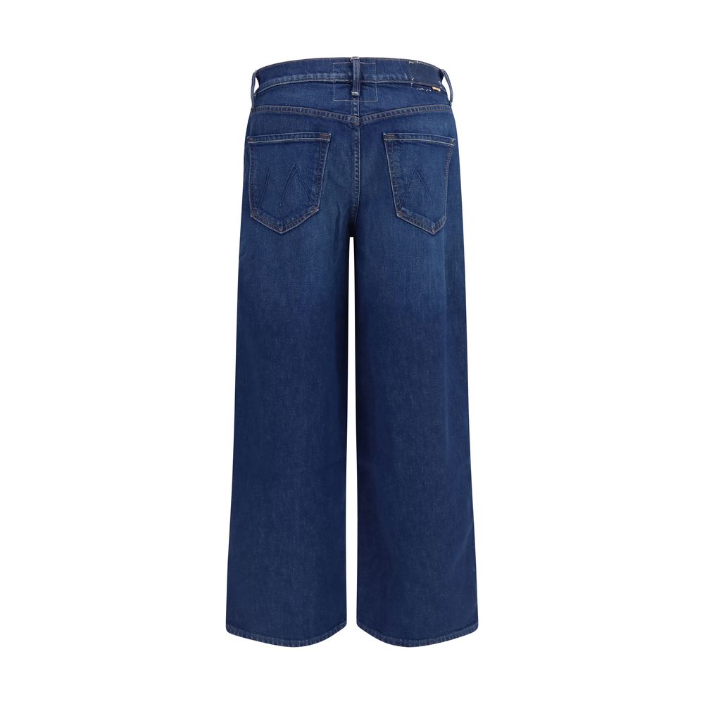 Mother Denim Blaue Baumwolljeans Denim