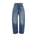 Givenchy Blaue Baumwolljeans im Relaxed Fit
