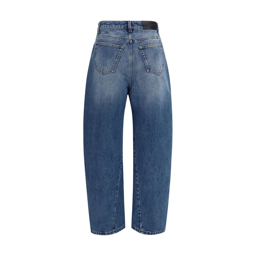 Givenchy Blaue Baumwolljeans im Relaxed Fit