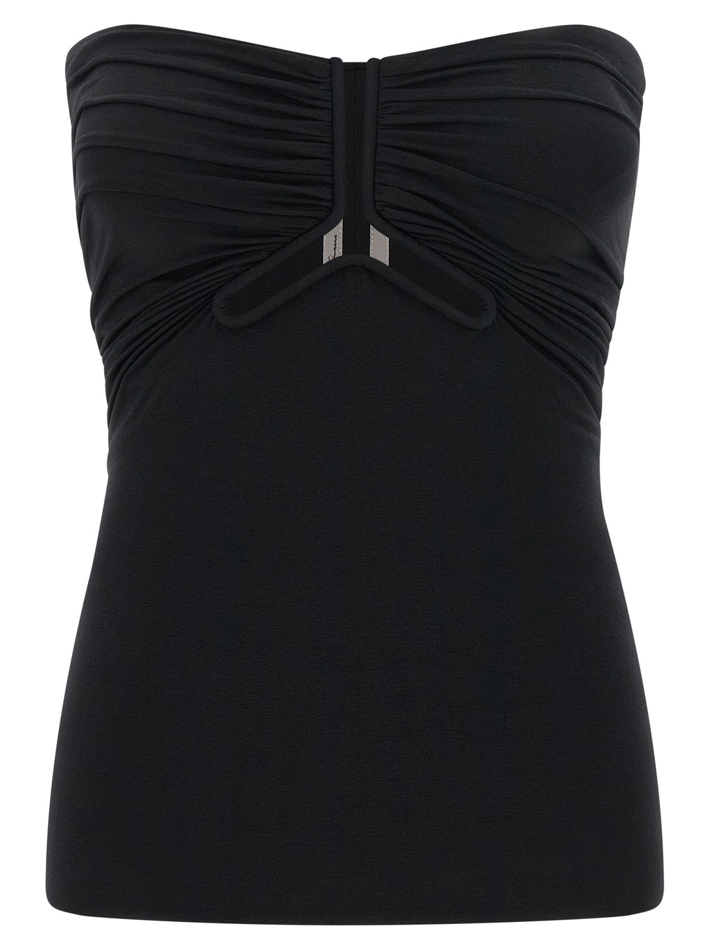 Rick Owens Schwarze Tanktops aus Nylon