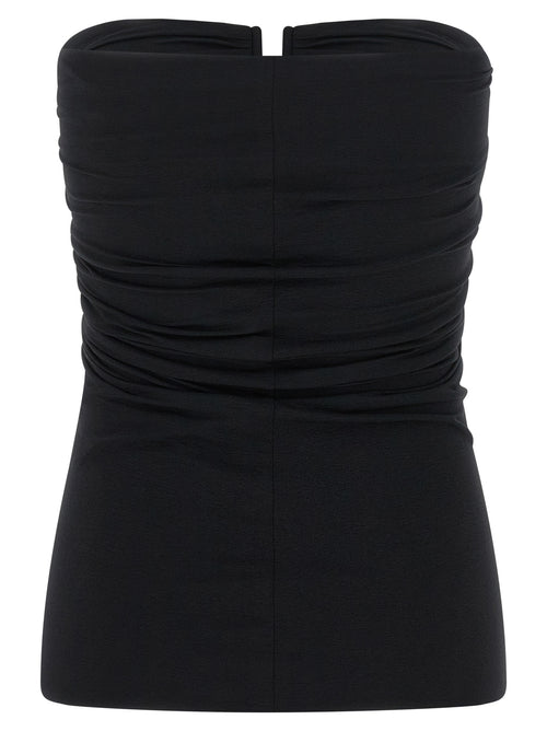 Rick Owens Schwarze Tanktops aus Nylon