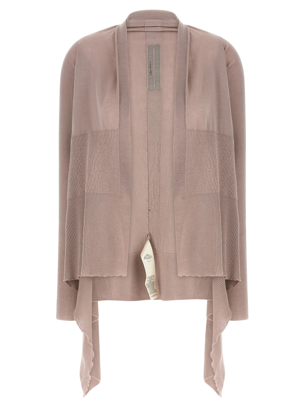 Rick Owens Mehrfarbige Baumwollstrickjacke