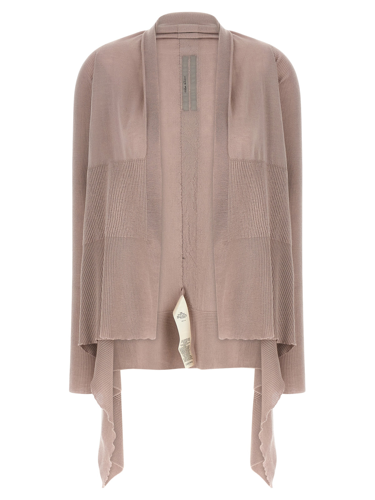 Rick Owens Mehrfarbige Baumwollstrickjacke