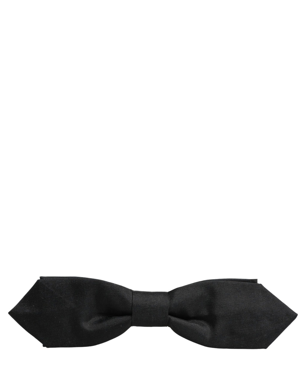 Dolce & Gabbana Herren Schwarze Polyester Krawatte mit verstellbarem Band