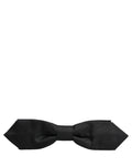 Dolce & Gabbana Herren Schwarze Polyester Krawatte mit verstellbarem Band