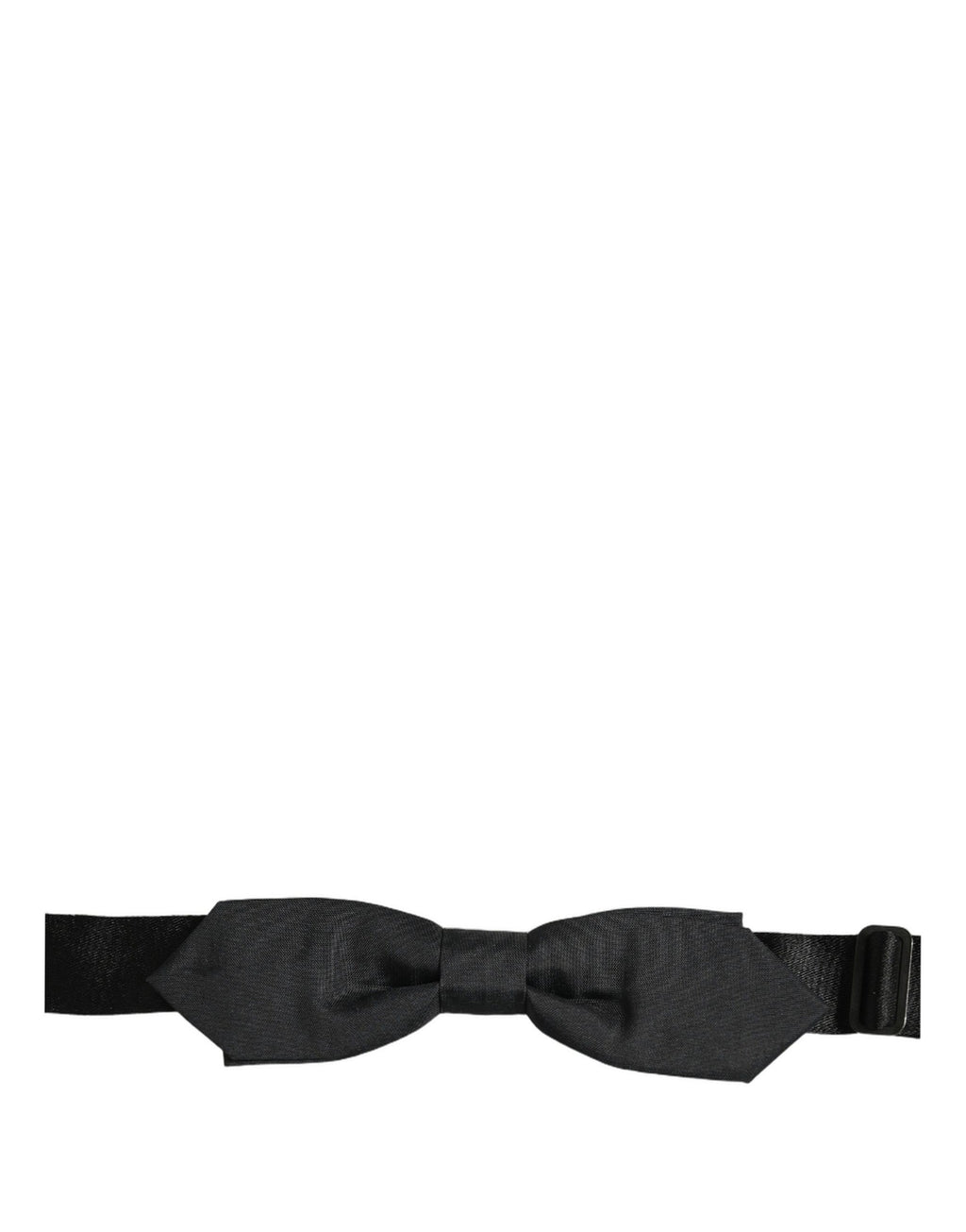 Dolce & Gabbana Herren Schwarze Polyester Krawatte mit verstellbarem Band