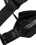 Dolce & Gabbana Herren Schwarze 100% Seide Verstellbare Krawatte Fliege