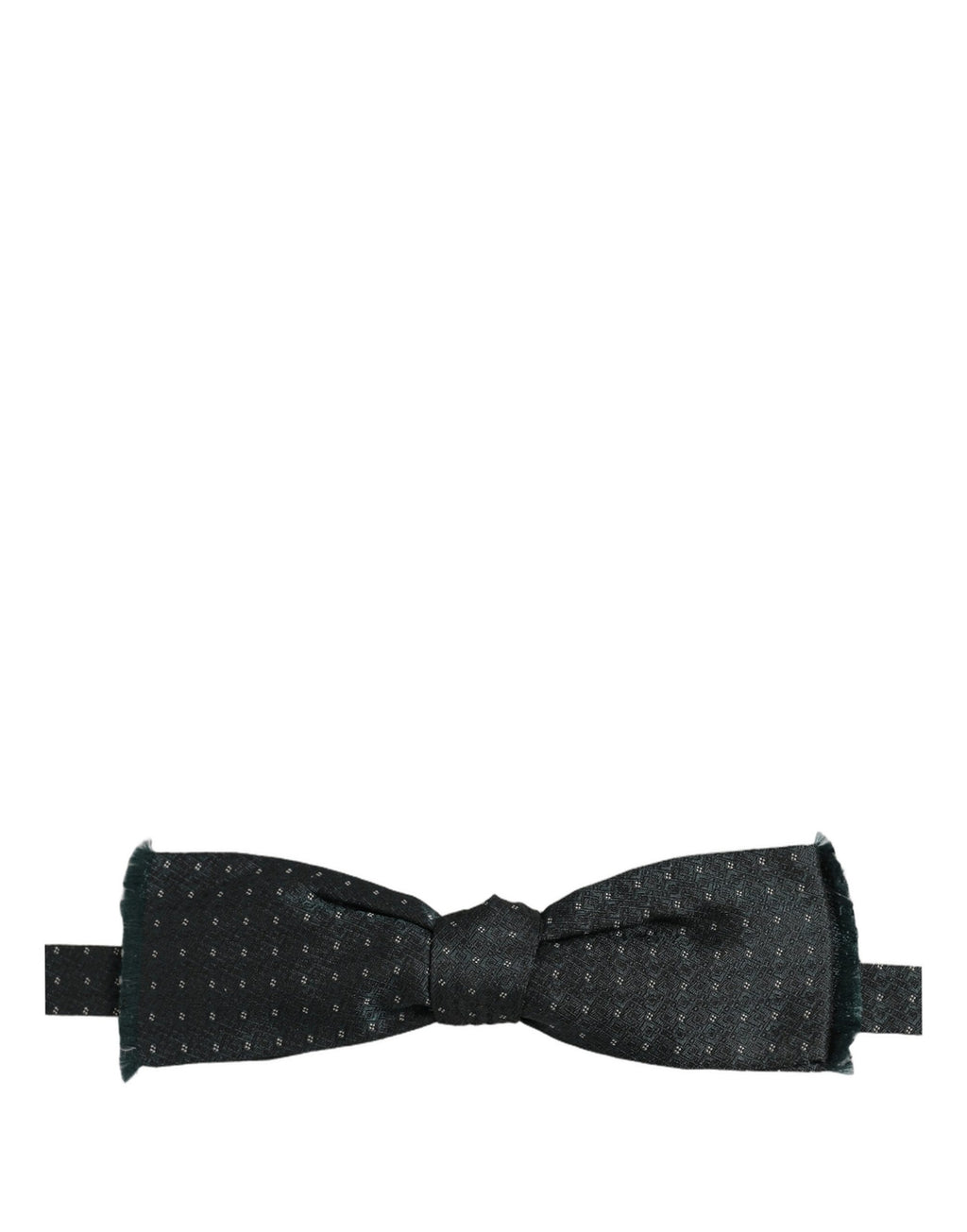 Dolce & Gabbana Herren Fliege mit grünem Muster, verstellbar