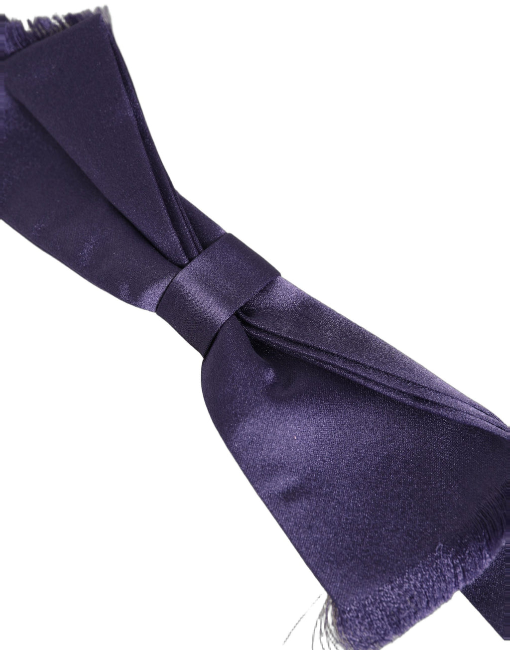 Dolce & Gabbana Herren Fliege aus 100% Seide, verstellbar, Lila