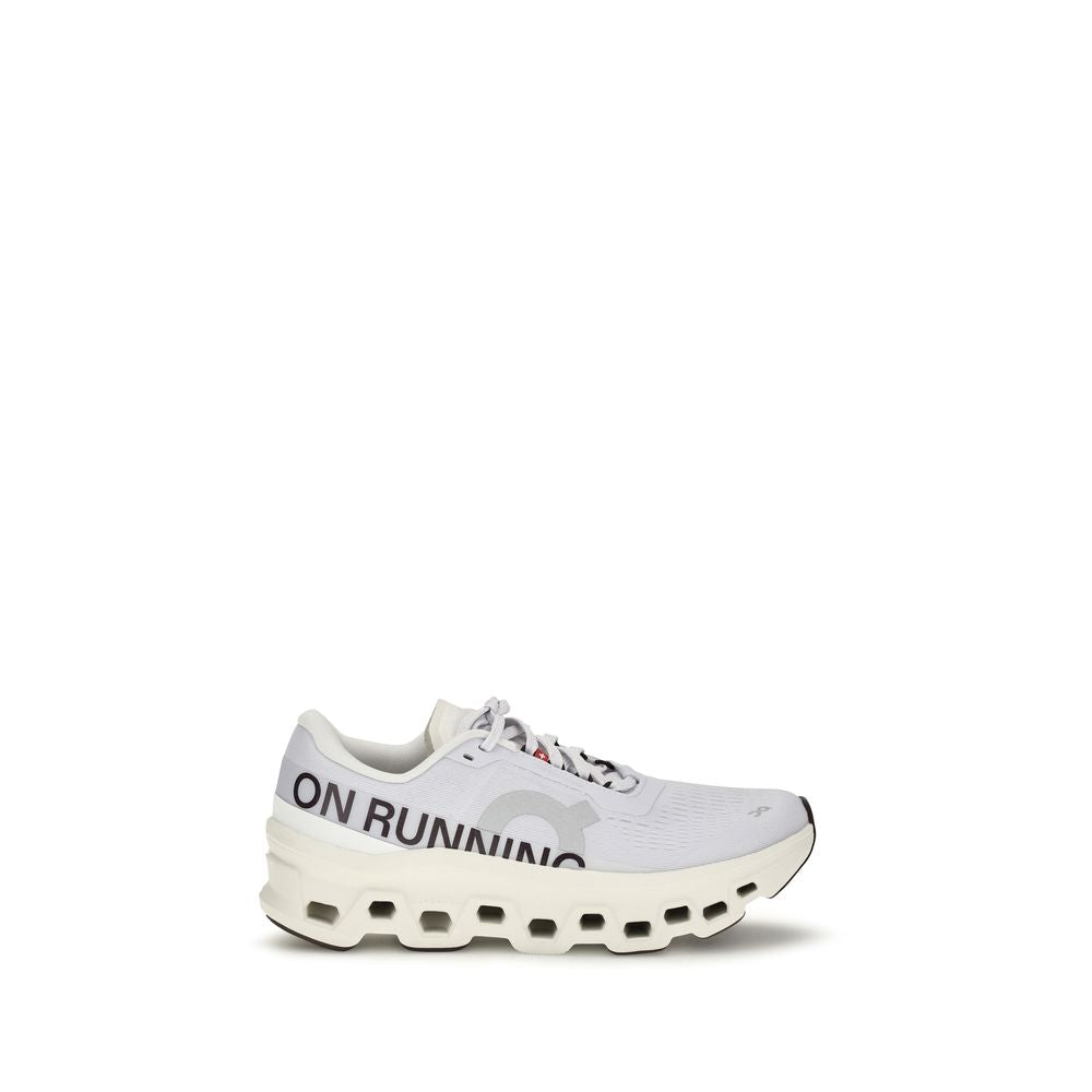 ON Violette Sportschuhe aus recyceltem Polyester