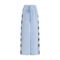Alemais Blaue Leinenhose