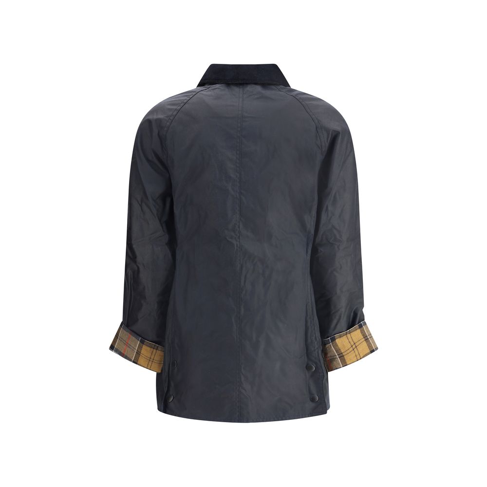 Barbour Blaue Baumwoll-Shell-Jacke