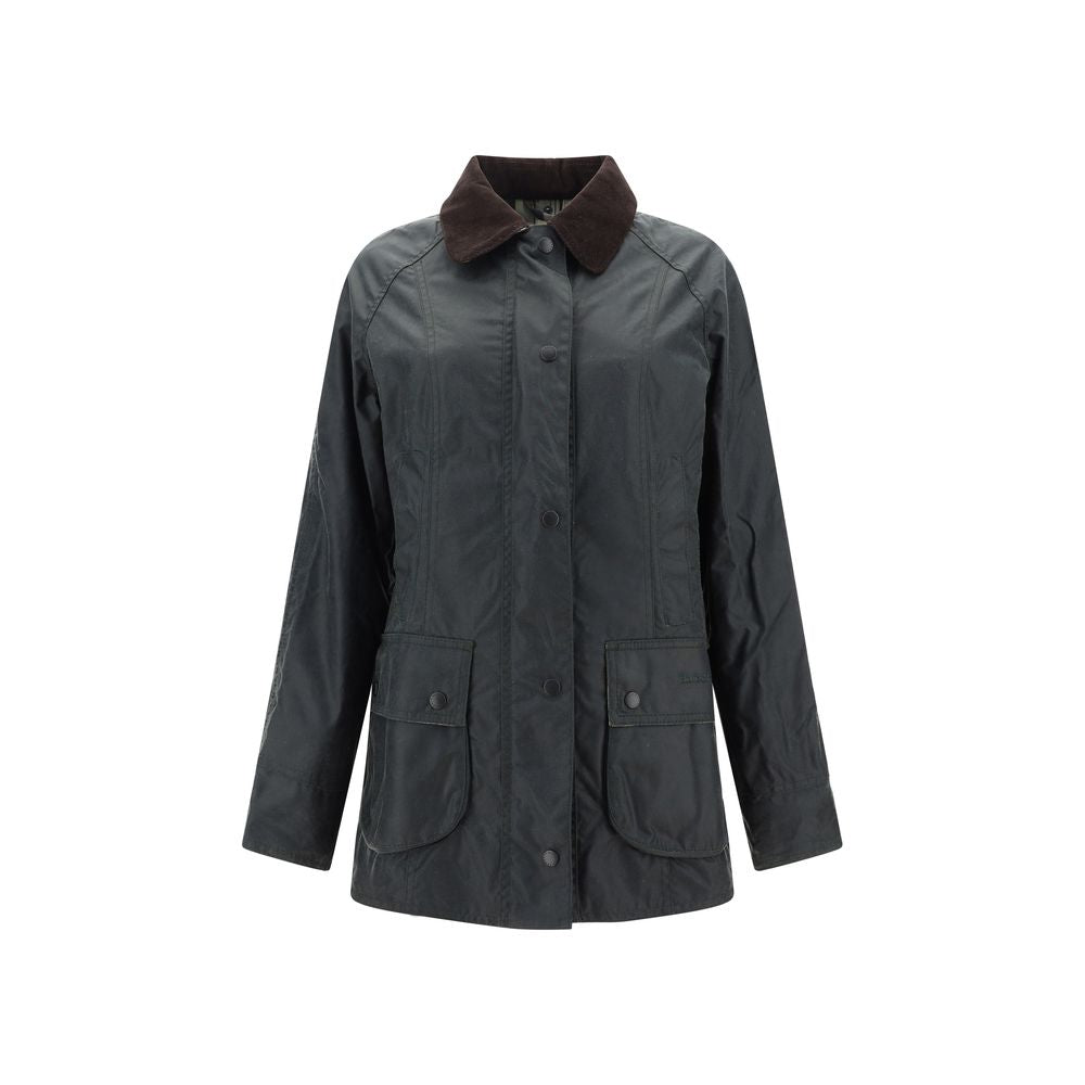 Barbour Baumwolljacke in Zweifarbenoptik