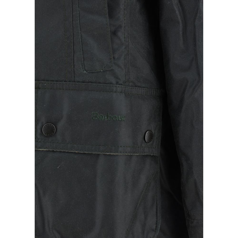 Barbour Baumwolljacke in Zweifarbenoptik
