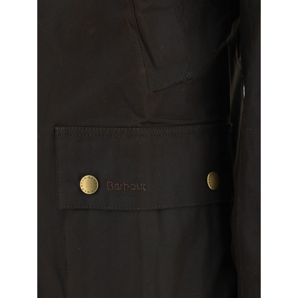 Barbour Baumwolljacke in Zweifarbenoptik