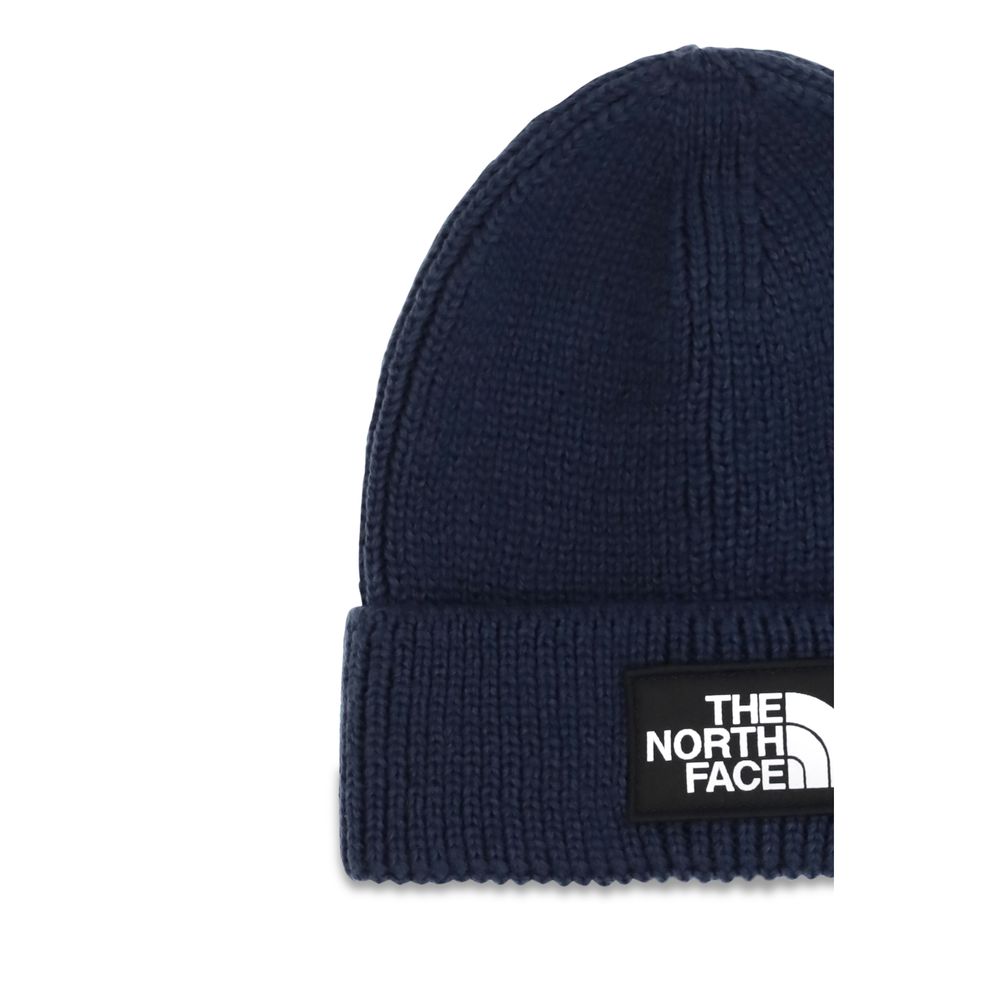 The North Face Blaue Marabou-Mütze