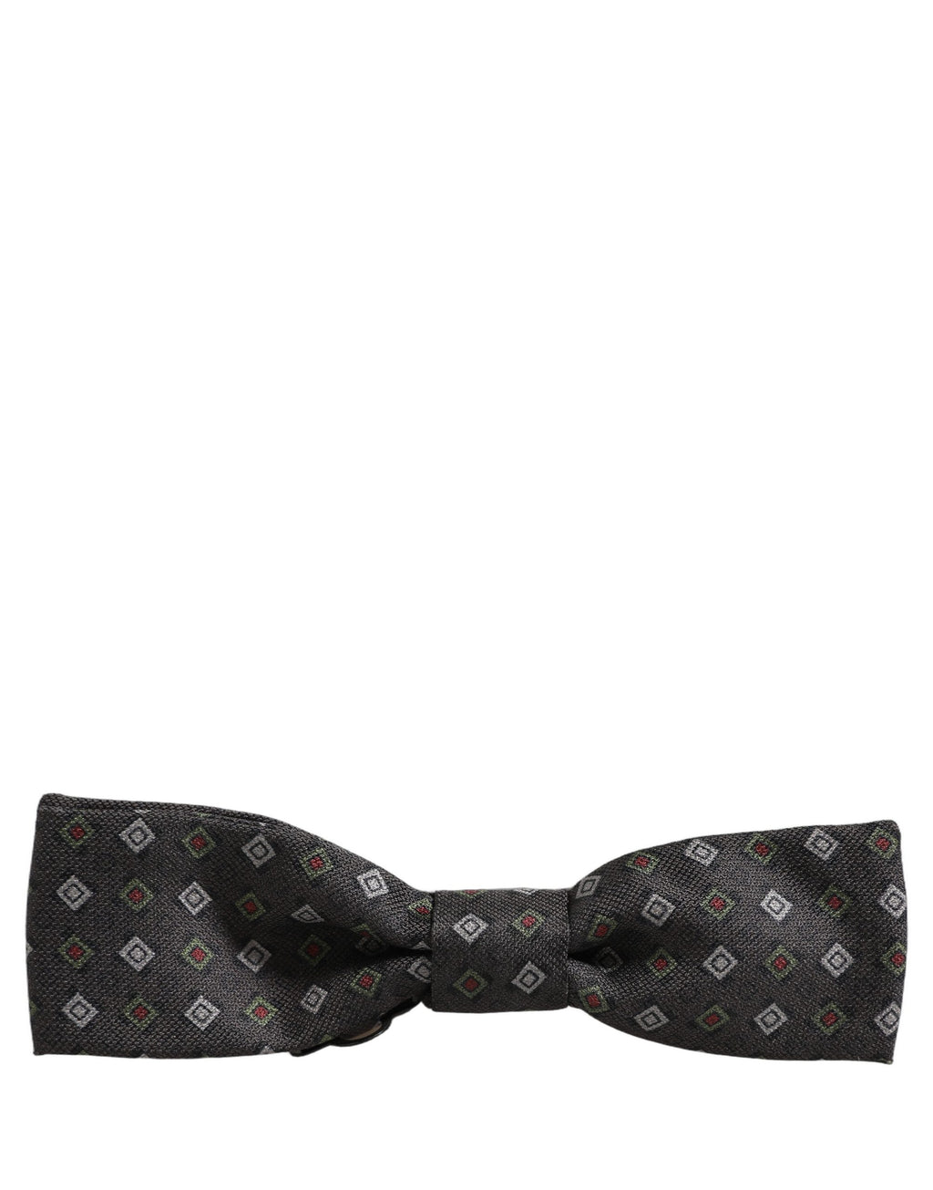 Dolce & Gabbana Herren Fliege Dunkelgrau Geometrisch Verstellbar