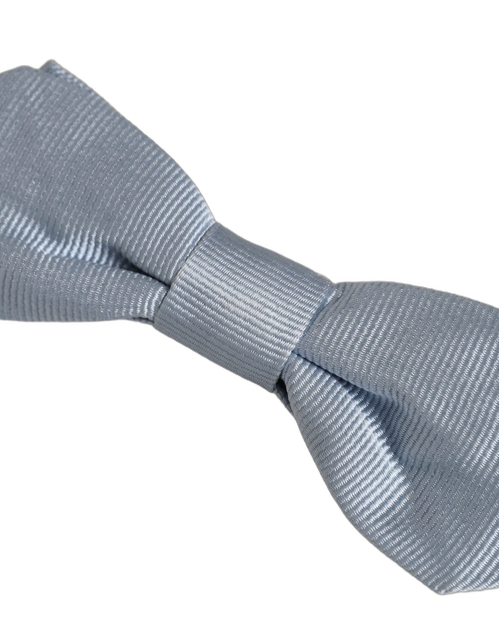 Dolce & Gabbana Herren Fliege aus Seide, Hellblau, Verstellbar