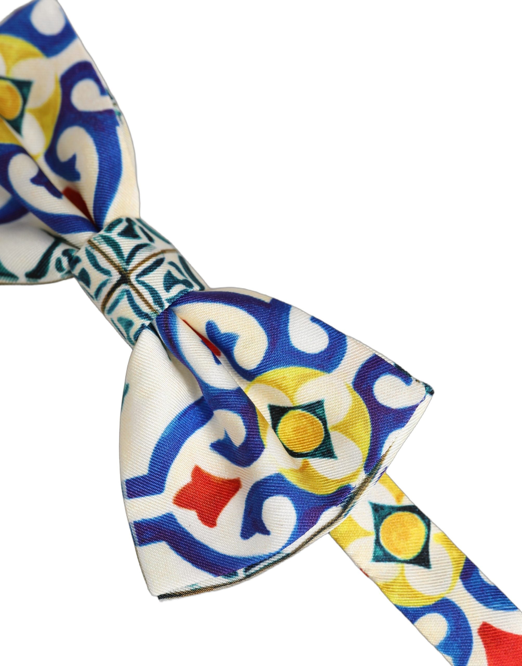 Dolce & Gabbana Herren Fliege "Majolica" in Multicolor, verstellbar