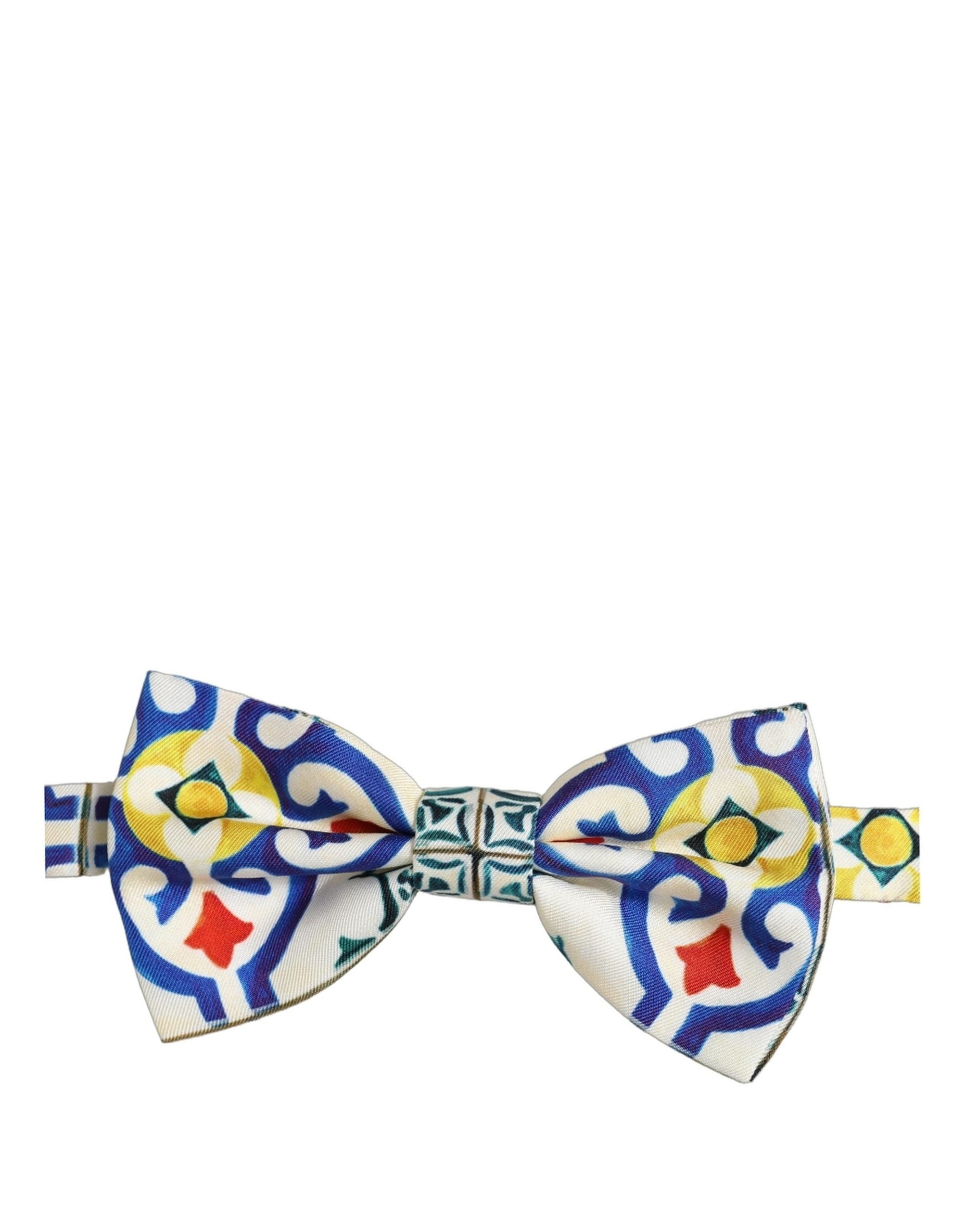 Dolce & Gabbana Herren Fliege "Majolica" in Multicolor, verstellbar