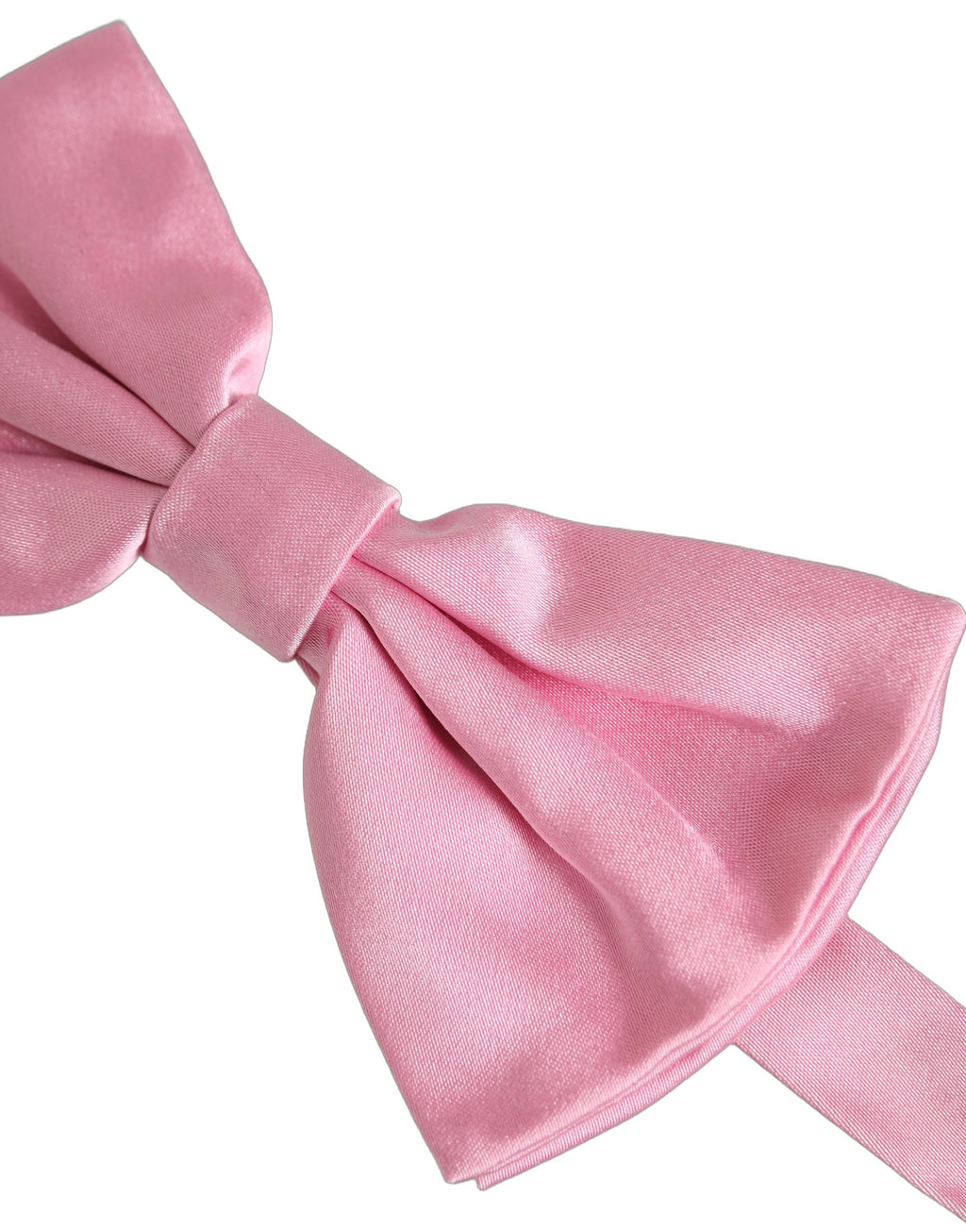 Dolce & Gabbana Herren Pinke 100% Seide Verstellbare Fliege