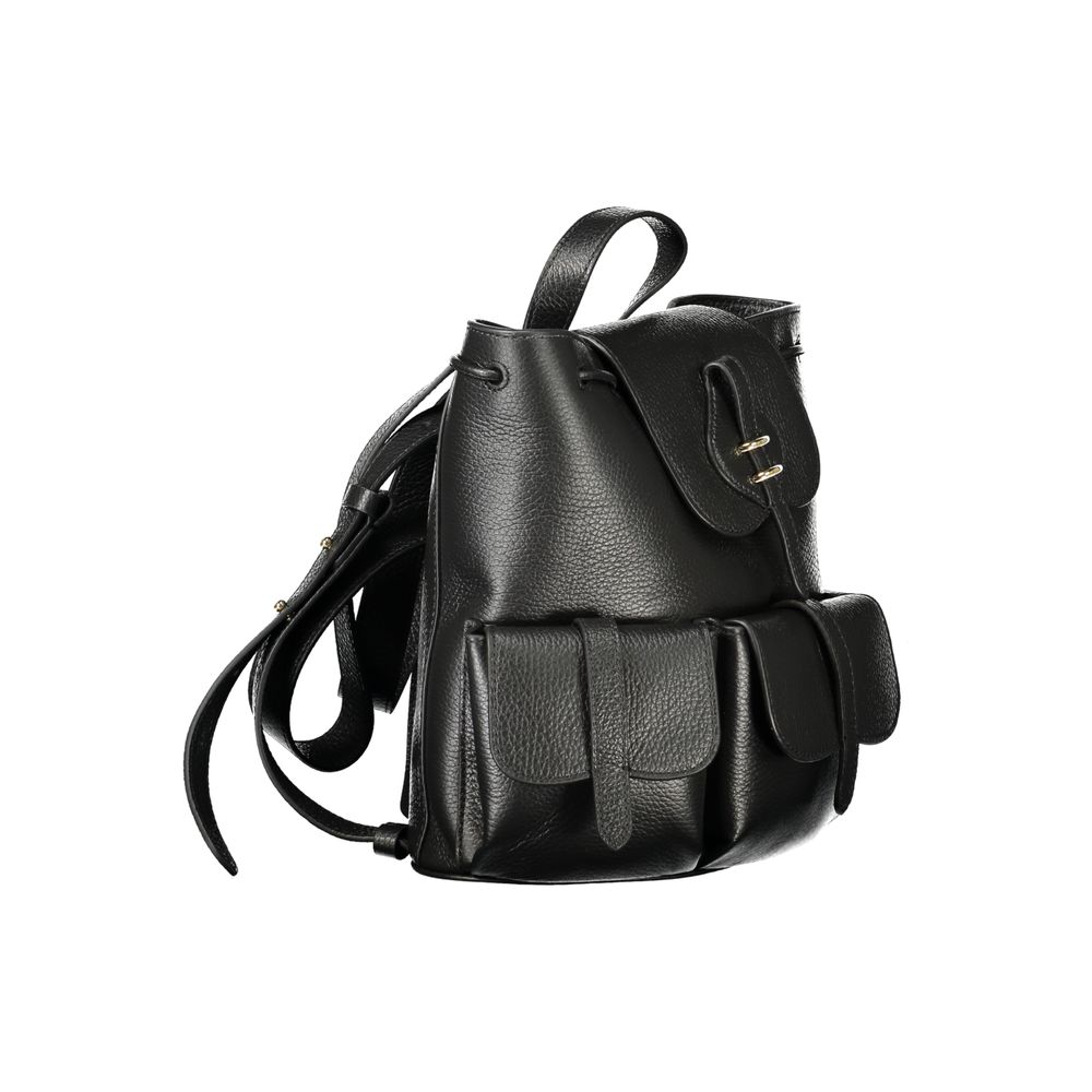 Coccinelle Damenrucksack aus schwarzem Leder