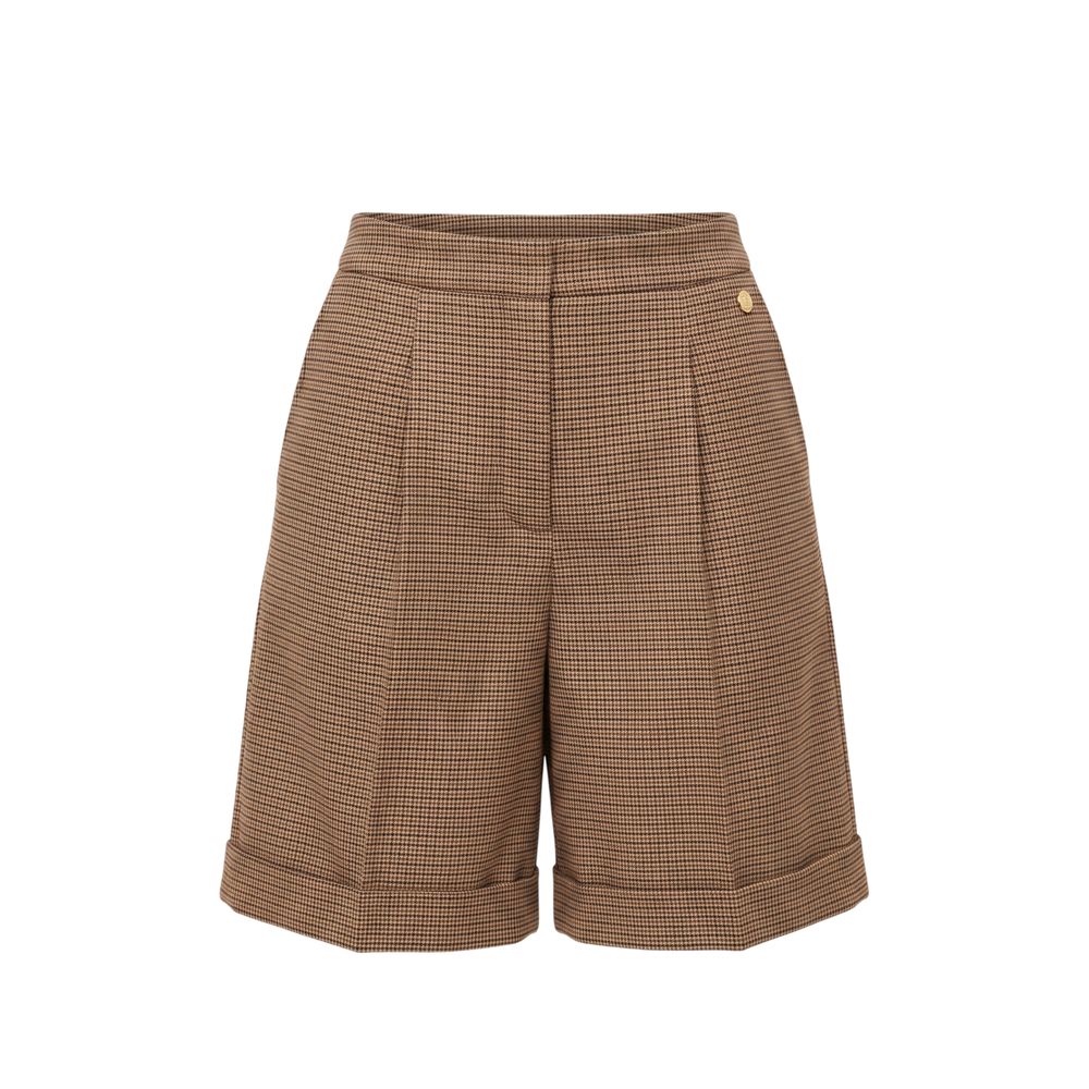 Trussardi Jeans Braune Viskose-Shorts für Damen