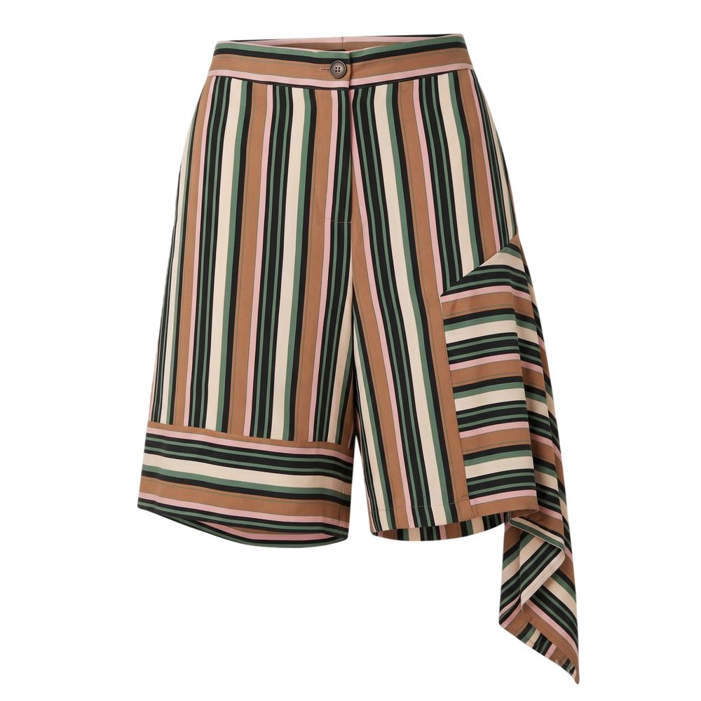 Trussardi Jeans Braune Viskose-Shorts für Damen
