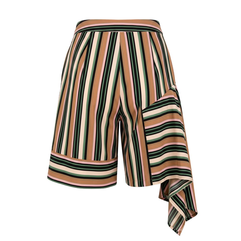 Trussardi Jeans Braune Viskose-Shorts für Damen