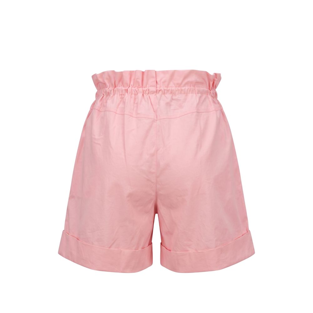 Trussardi Jeans Pinke Baumwollshorts für Damen