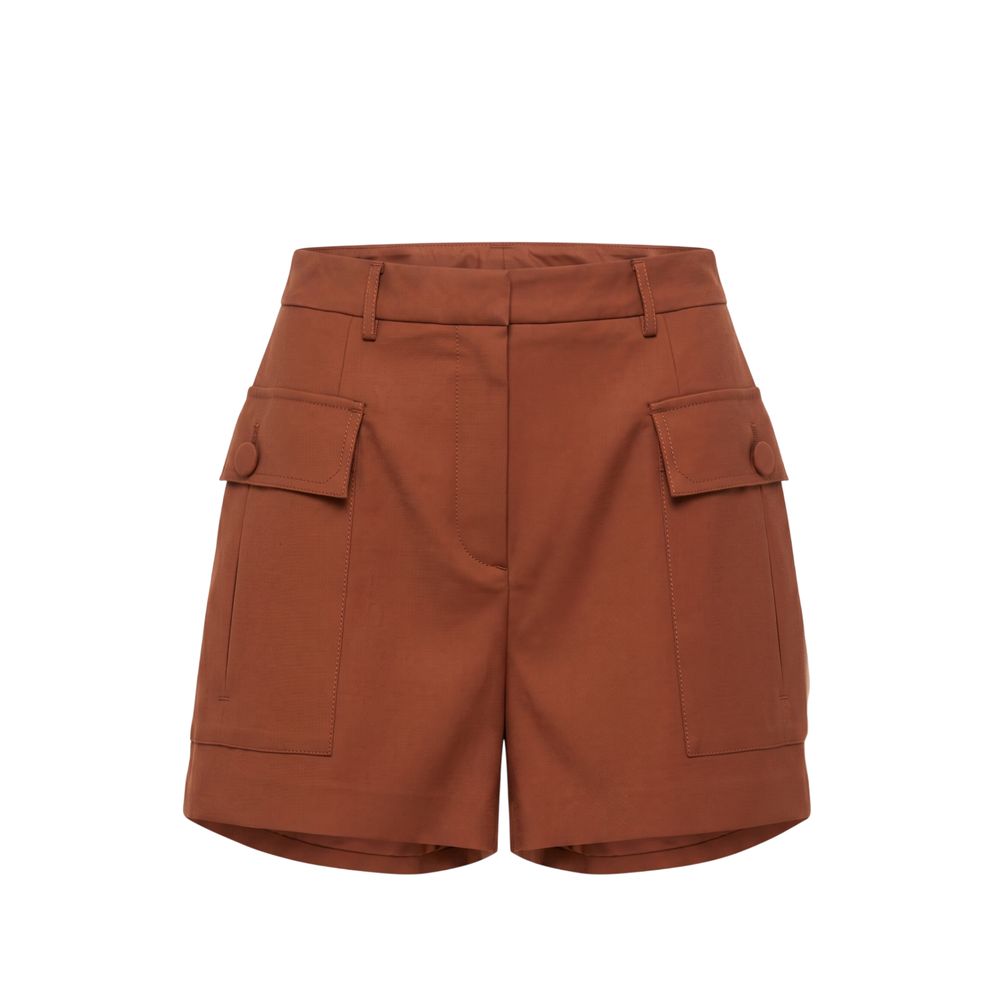 Trussardi Jeans Braune Viskose-Shorts für Damen