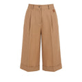 Trussardi Jeans Beige Viskose Damen-Shorts