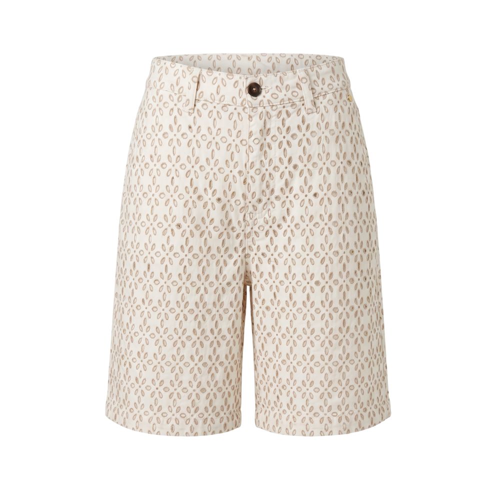Trussardi Jeans Weiße Baumwoll-Shorts für Damen