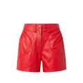 Trussardi Jeans Rote Damen-Shorts aus Polyester