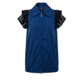 Trussardi Jeans Blaue Damenjacke aus Polyester
