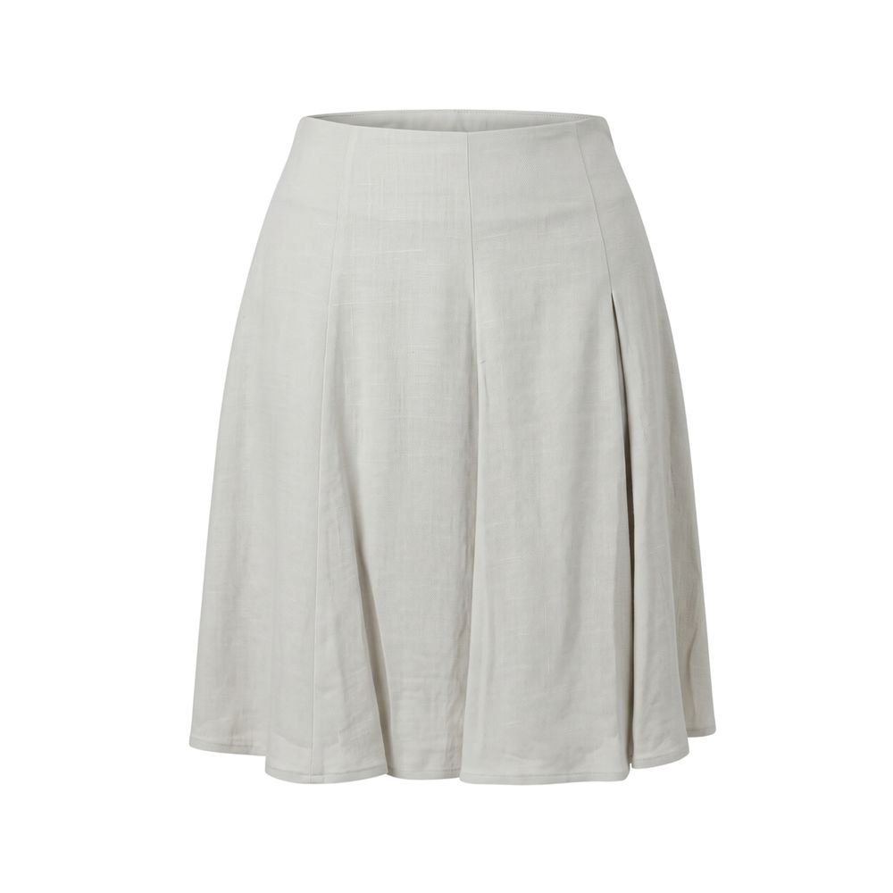 Trussardi Jeans Beige Viskose Damenrock