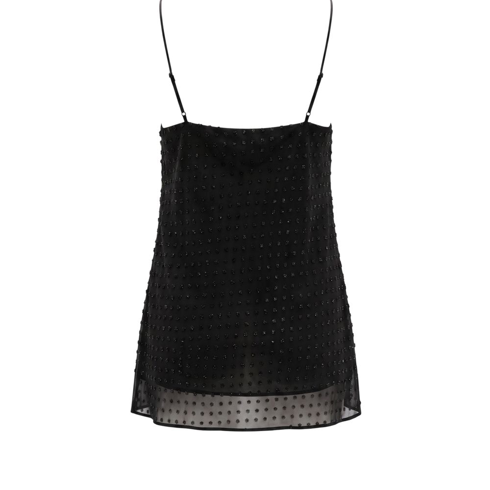 Trussardi Jeans Schwarzes Polyester-Top für Damen