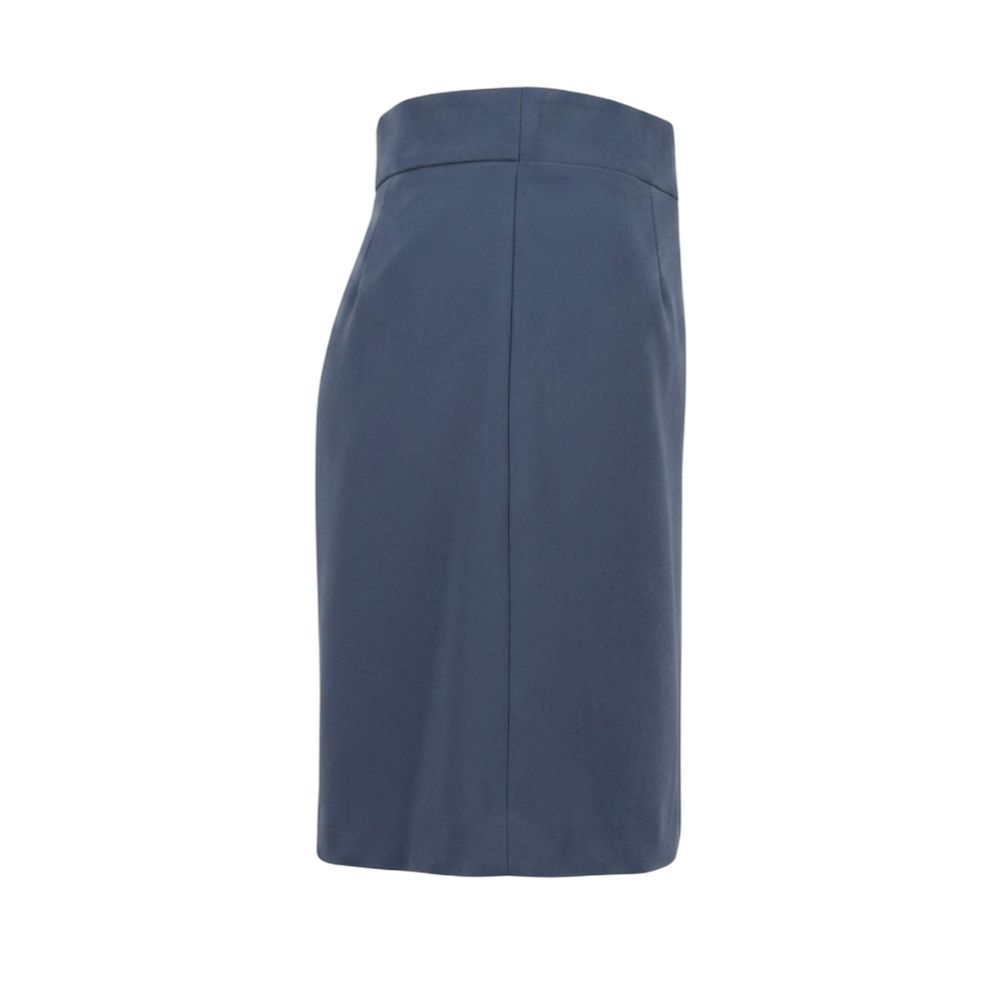 Trussardi Jeans Blaue Damen-Rock aus Polyester