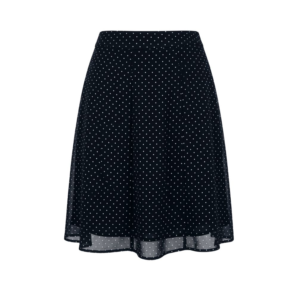 Trussardi Jeans Schwarzer Viskose-Rock für Damen