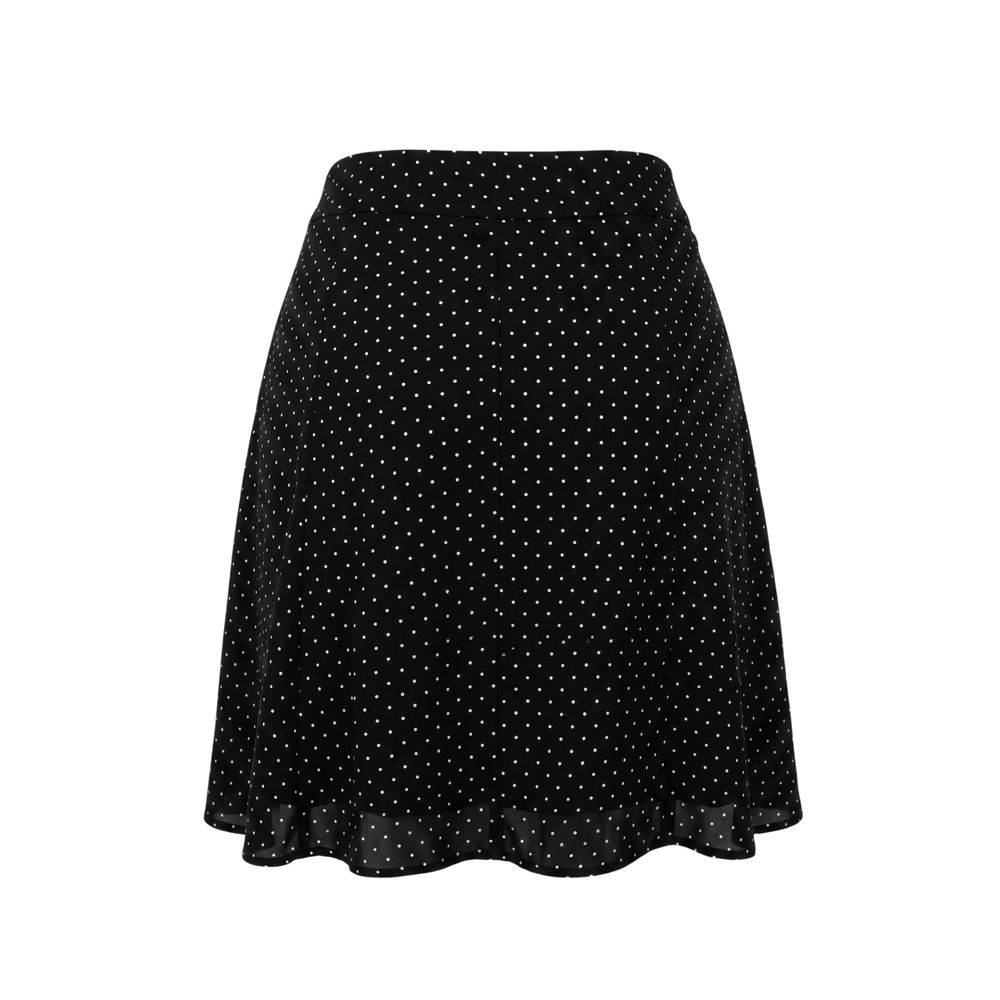 Trussardi Jeans Schwarzer Viskose-Rock für Damen