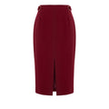 Trussardi Jeans Roter Polyester-Rock