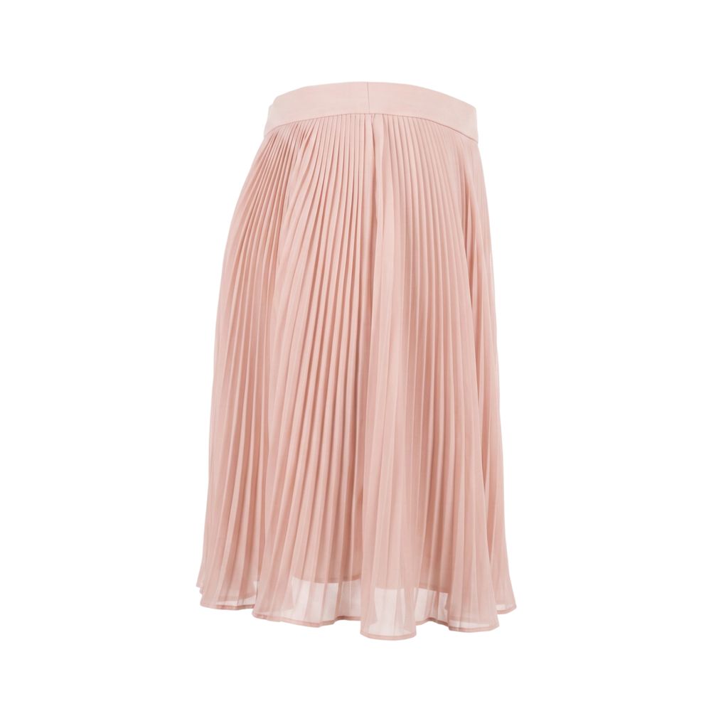 Trussardi Jeans Pink Polyester Damenrock
