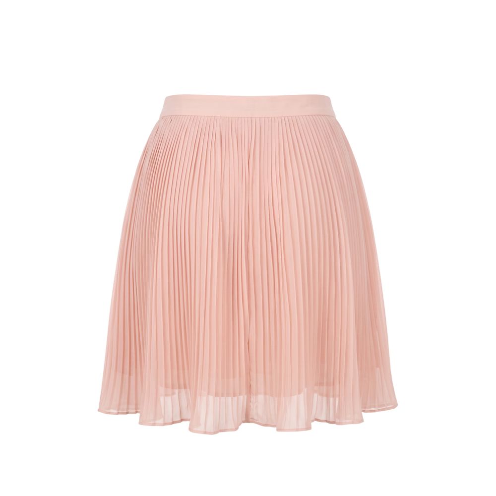 Trussardi Jeans Pink Polyester Damenrock