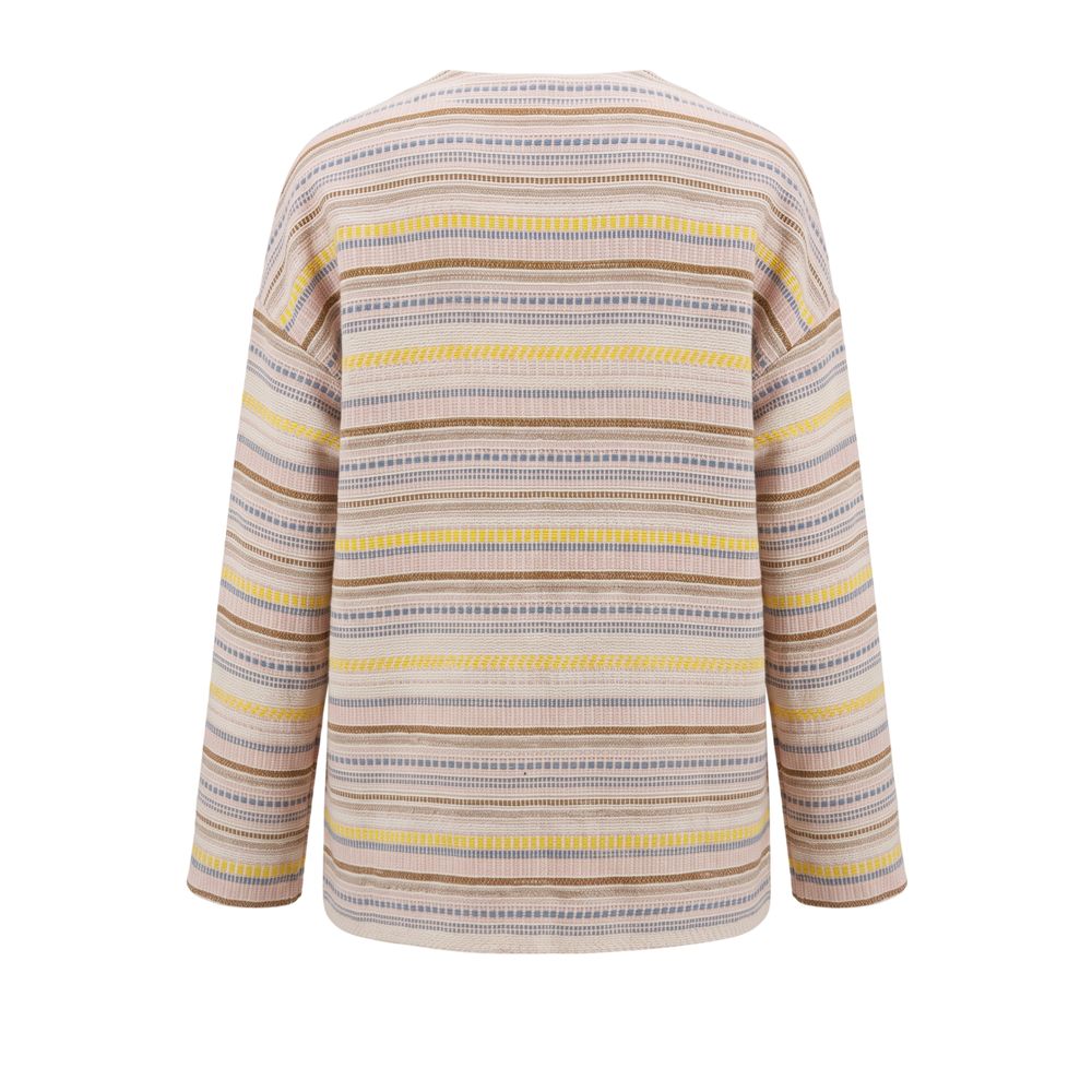 Trussardi Jeans Beige Baumwolljacke für Damen